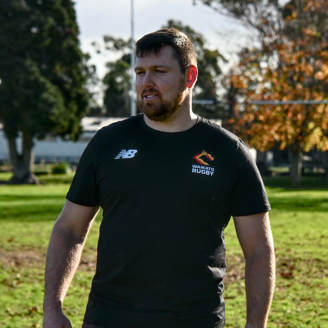 Waikato Rugby Casual Tee Unisex - Black